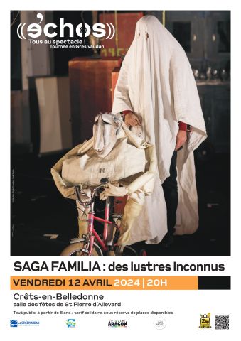 Spectacle Saga familia Crêts en Belledonne vend 12 avril 2024