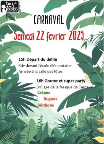 Carnaval du Sou des écoles 2025