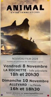 affiche du film animal entre terre et ciel