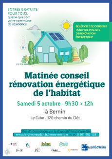 Matinée conseil rénovation de l'habitat